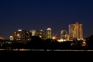 Fort Worth Skyline, built in part by members of Fort Worth AGC